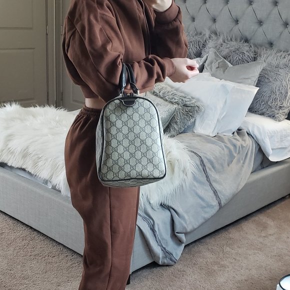 Gucci GG Monogram Medium Joy Boston Bag- Authentic - Picture 13 of 14